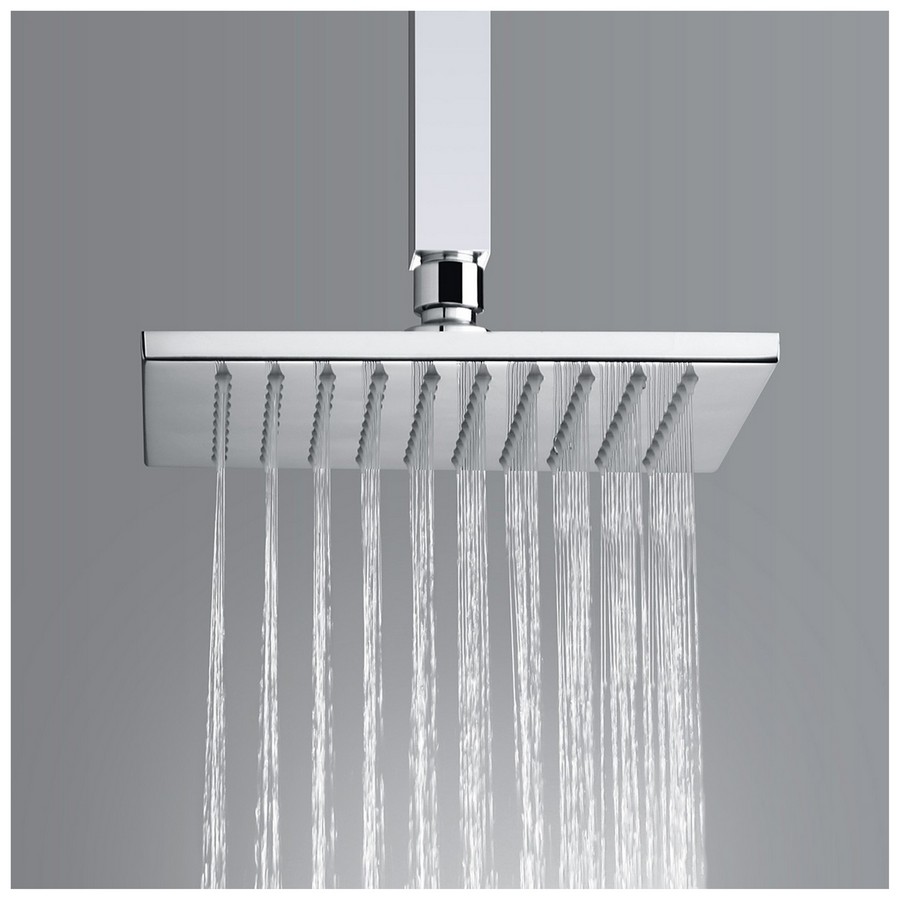 REGADERA CUADRADA 10 PULG MET-336