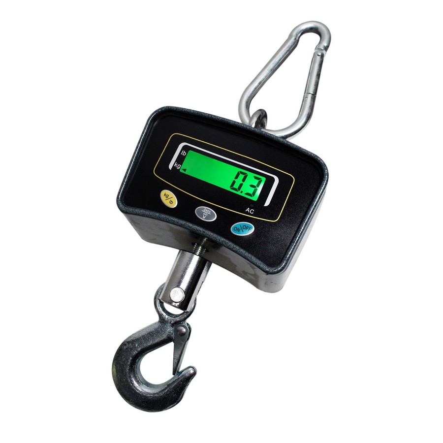BASCULA ELECTR. DE GANCHO 500 KG/LB AC-1224