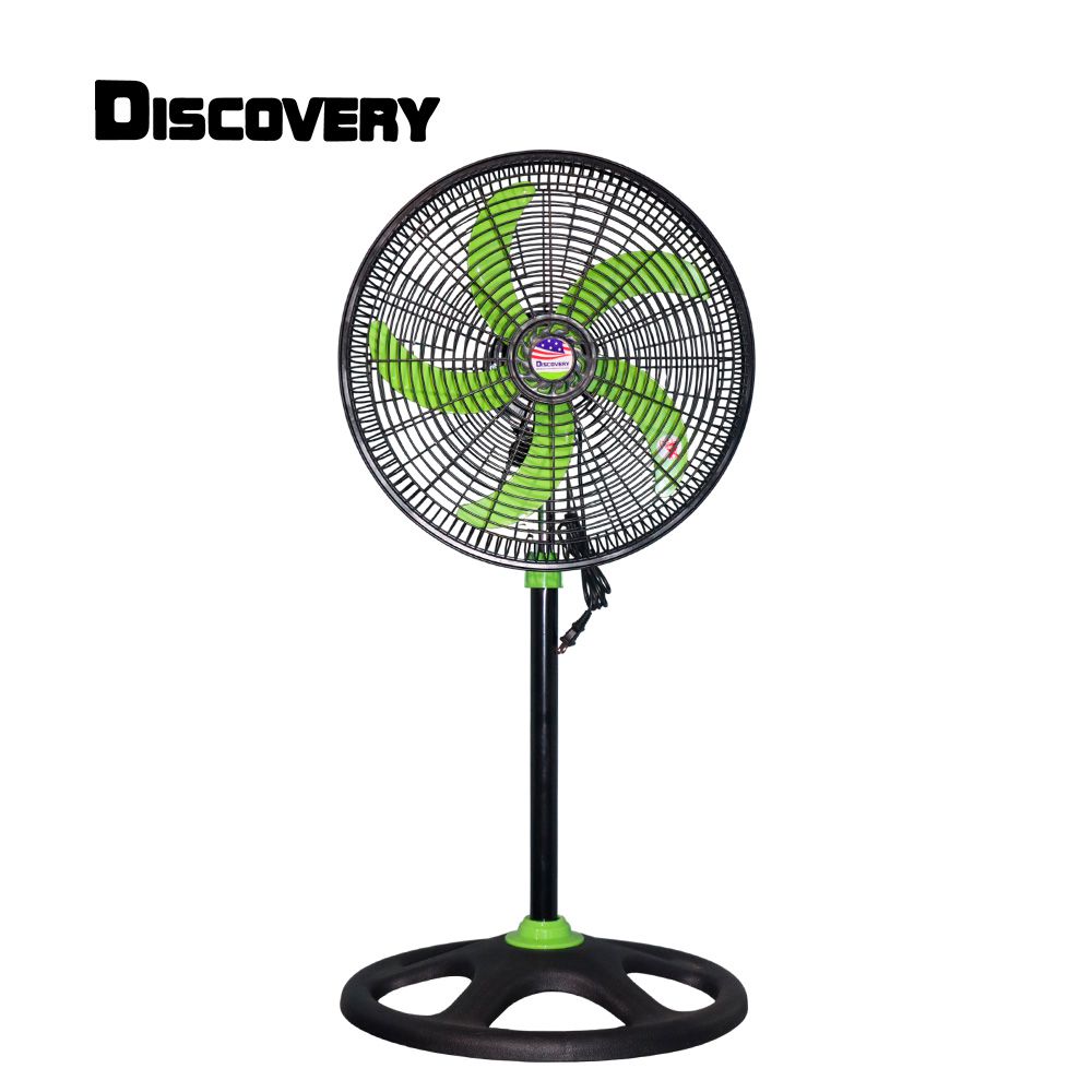 VENTILADOR PEDESTAL 18 PULG ASPA VERDE LT-1810/1709/1803-FLGREEN/DSC-7BLD1-GR