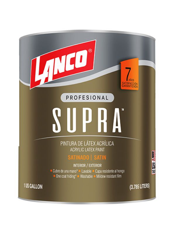 PINTURA SUPRA LATEX BLANCO GLN LANCO (NC)