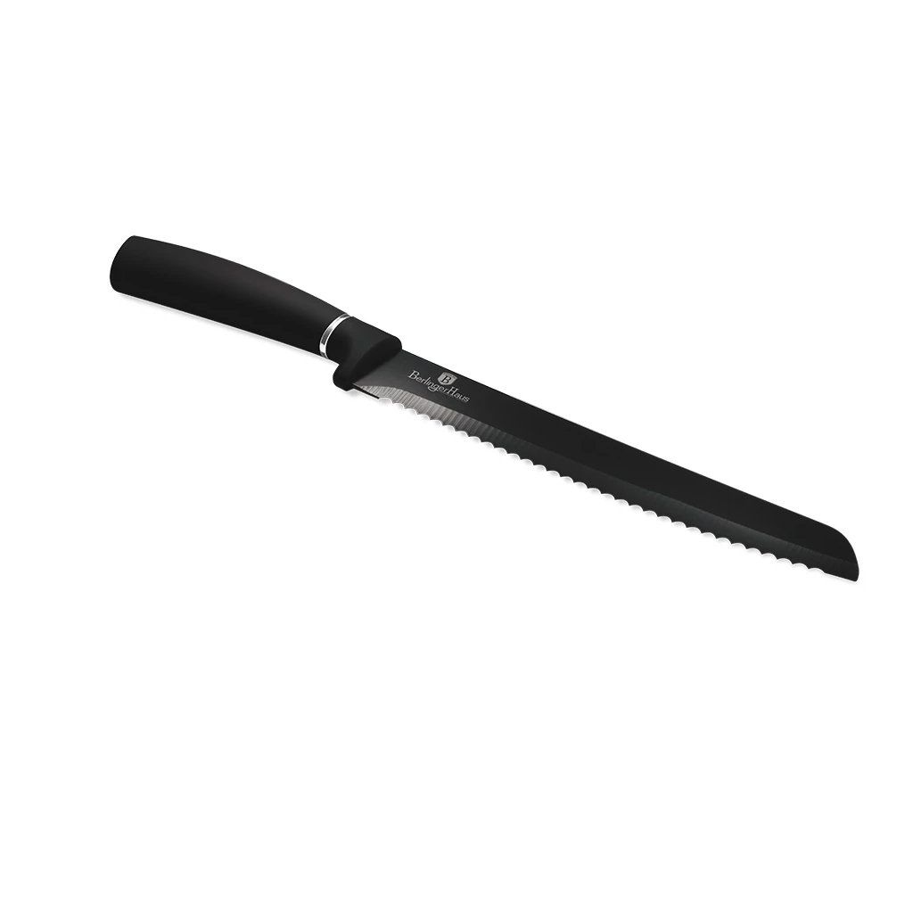 CUCHILLO CHEF NEGRO 20CMS BH-2379 (DESC)