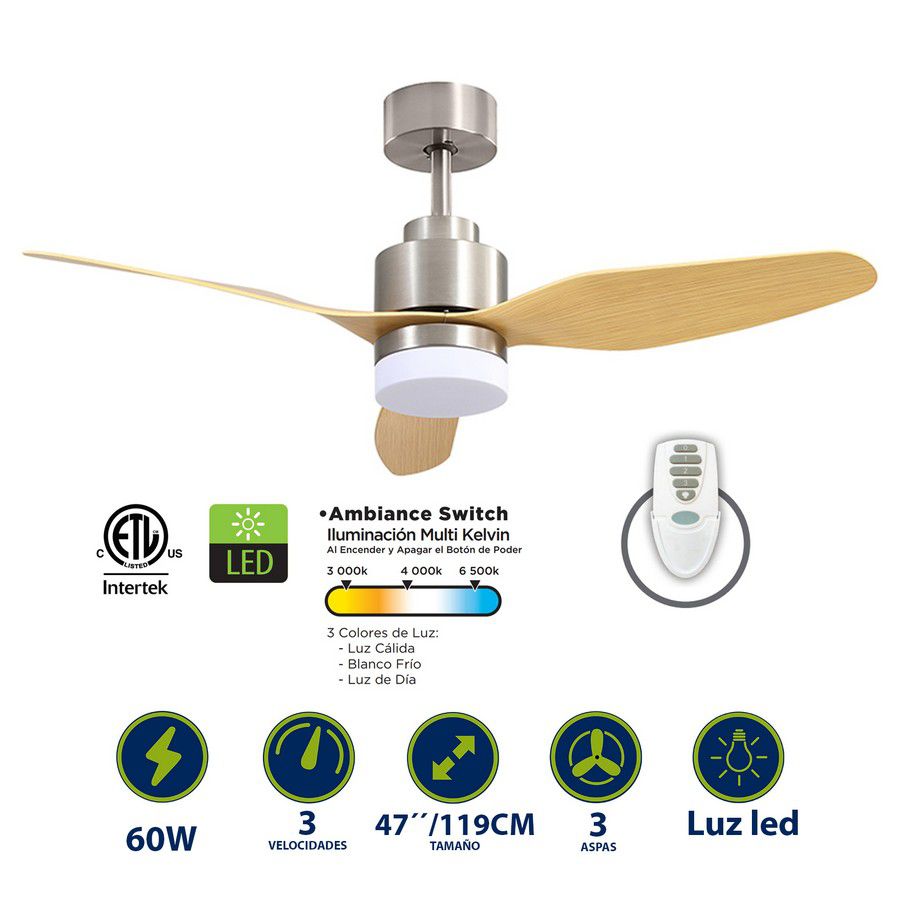 VENTILADOR CYGNUS 47 PULG 72924