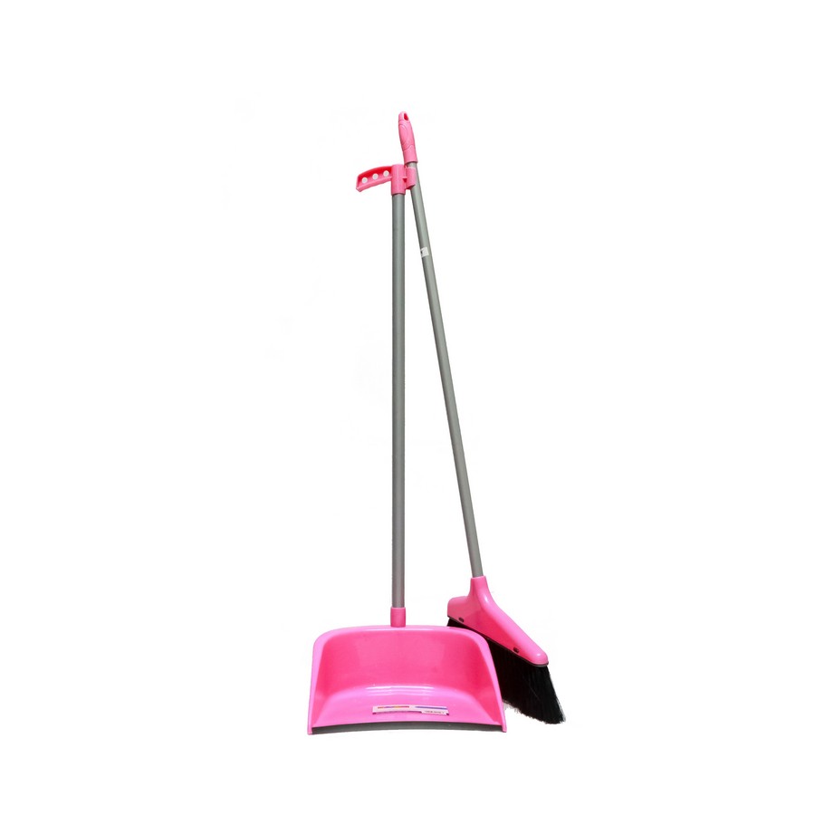 RECOGEDOR PLASTICO BASURA CON ESCOBILLA 61609/021-19323 (DESC)