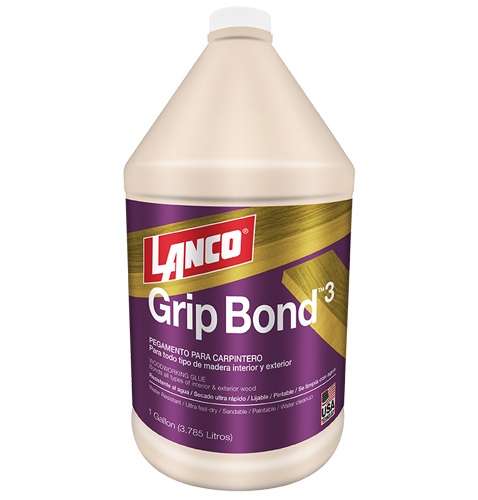 PEGAMENTO AMARILLO PARA CARPINTERIA GRIP BOND 3 - GAL. LANCO
