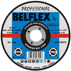 DISCO ABRAT. P/MET. 6.0mm X 4 1/2 PULG 031157234 (NC)