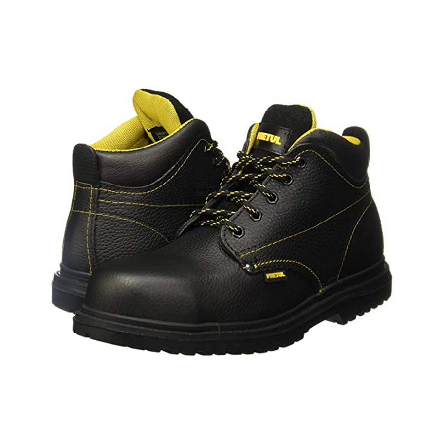ZAPATO INDUSTRIAL ANTIDERRAP. CON CUBO ACERO 25 - N.7 TRUPER/PRETUL 25990 (PAR)