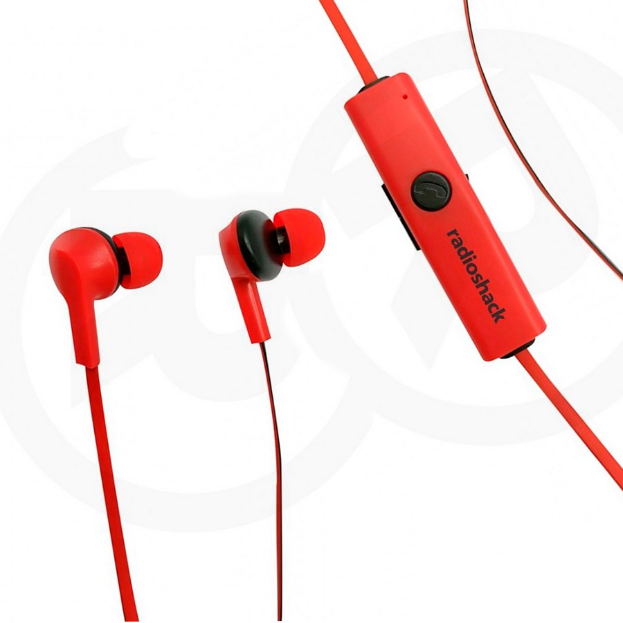 AUDIFONOS DEPORTIVOS C/BLUETOOTH REACTION ROJO RADIOSHACK 3304315 (NCR)