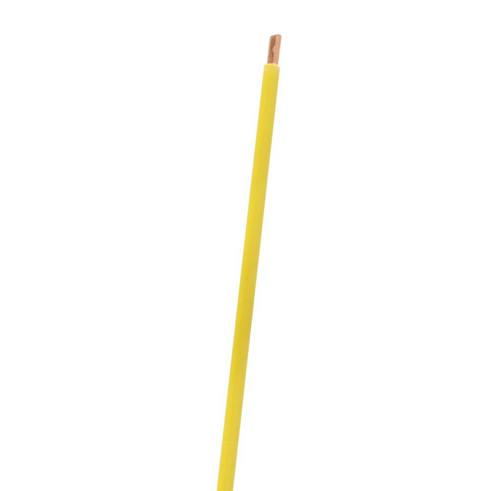 ALAMBRE SOLIDO THHN 12 AMARILLO (MT)