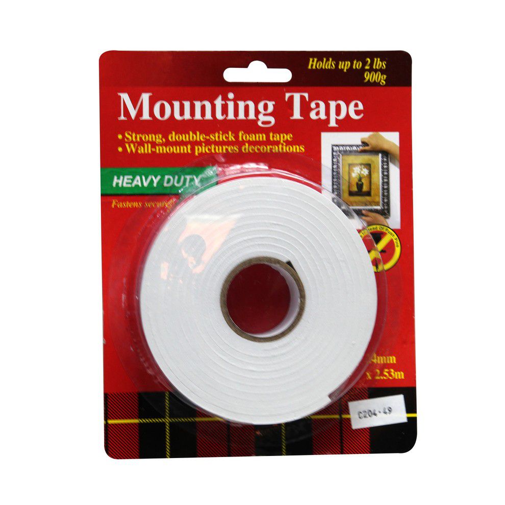 CINTA PEGATIVA DOBLE CARA MT-220 25MMX9.14MTS