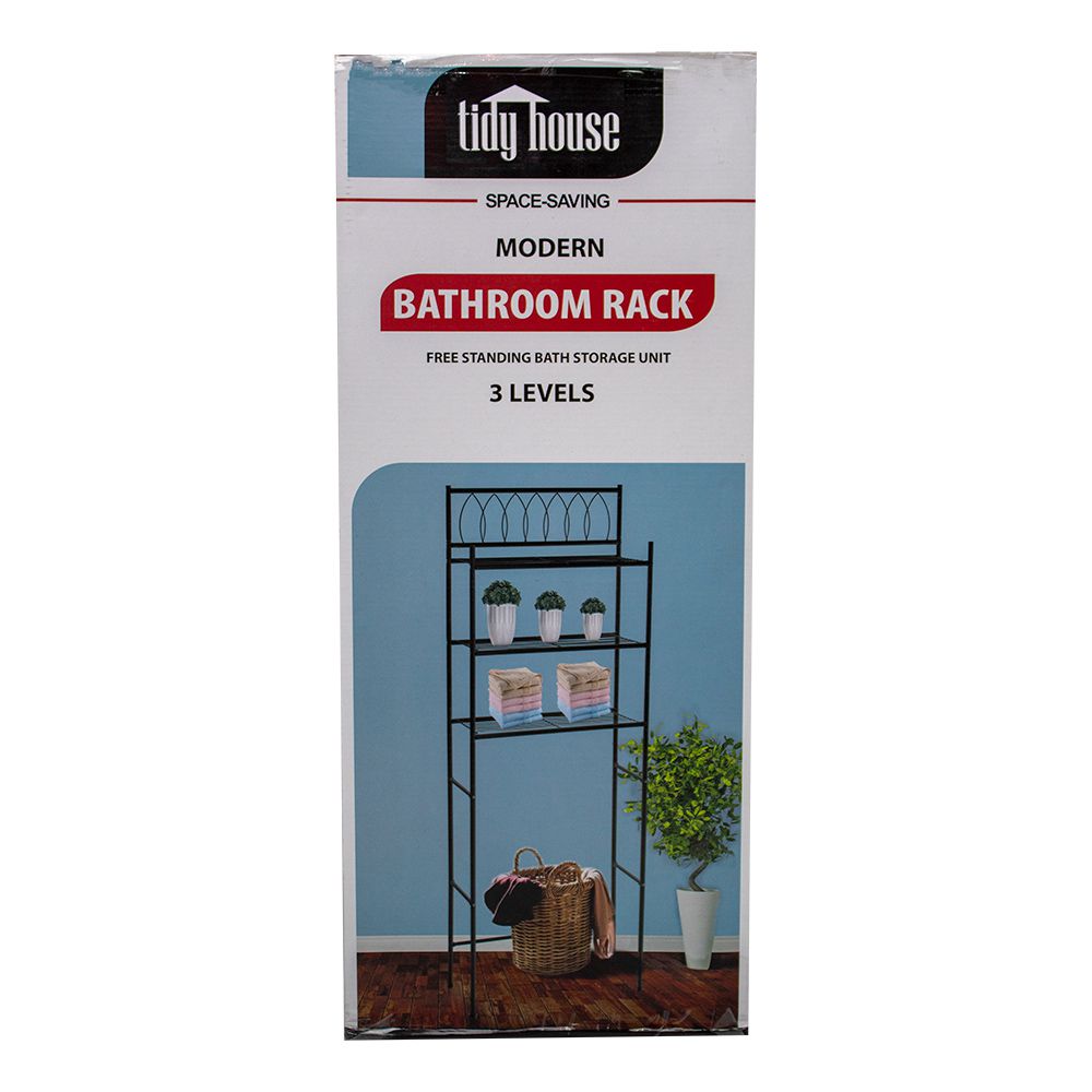 ORGANIZADOR METAL BAÑO 3 NIVELES TDY-304BK