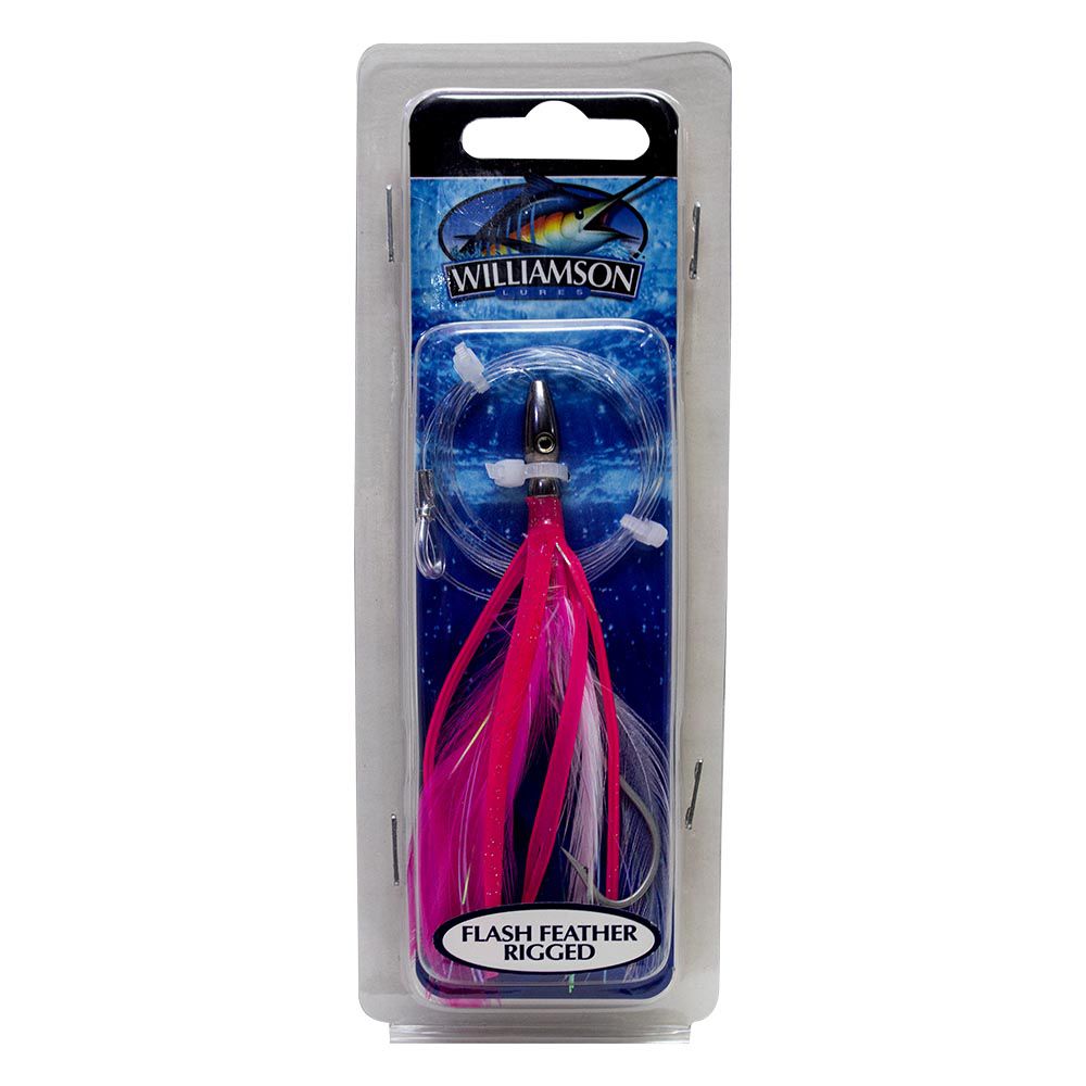 FLASH FEATHER 04 PINK/ WHT