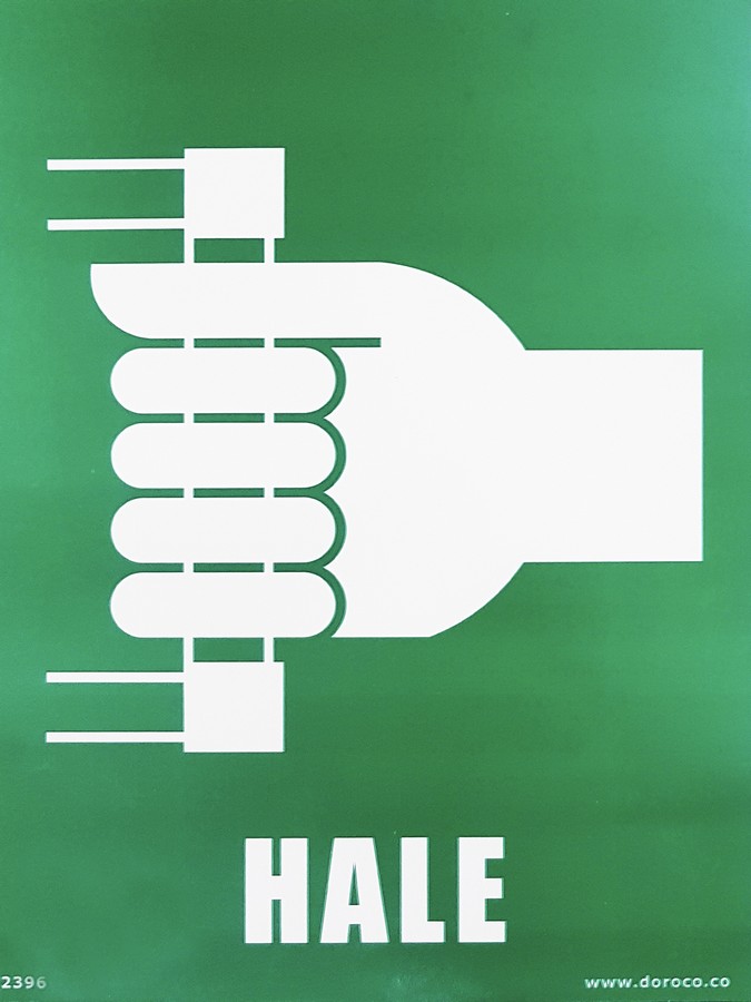 CALCOMANIA (EMPUJE-HALE) UNIDAD