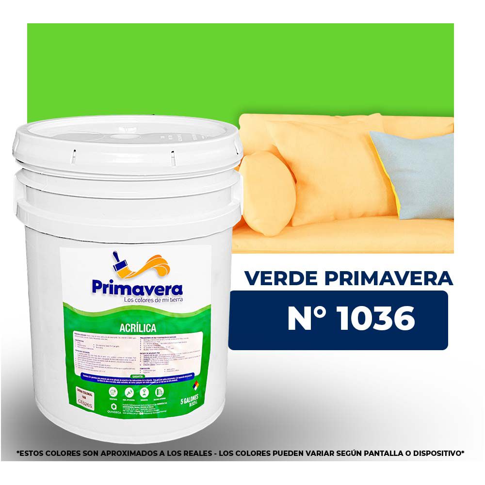 VINILICA PRIMAVERA VERDE PRIMAVERA Nº 1036 CUB. (NC)