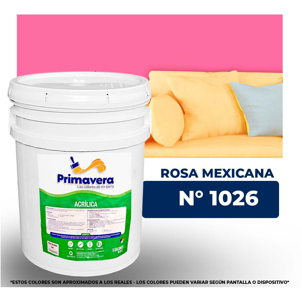 VINILICA PRIMAVERA ROSA MEXICANA Nº 1026 CUB. (NC)