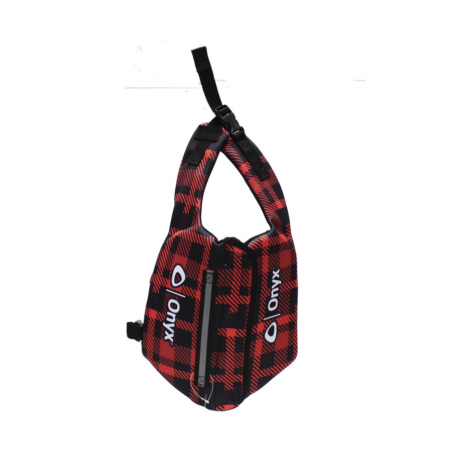 SALVAVIDAS PARA PERROS RED PLAID SMALL 157200-100-020-19