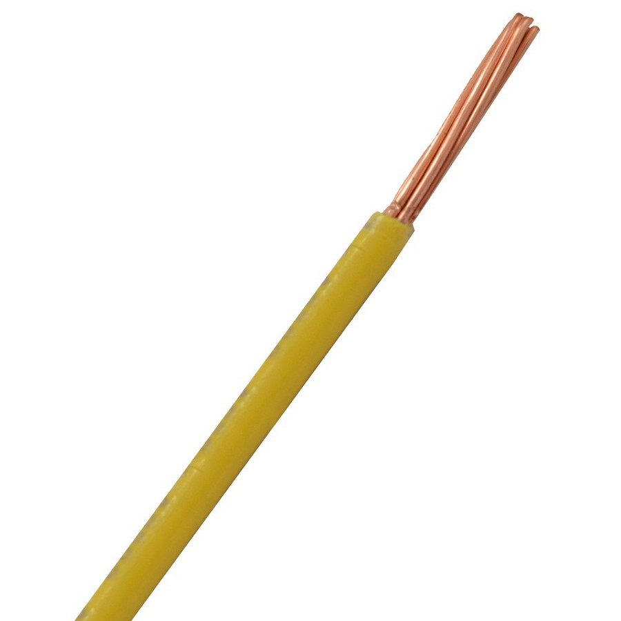 ALAMBRE CABLEADO THHN 10 AMARILLO (MT)