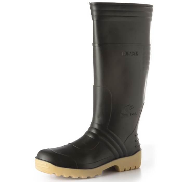 BOTA HURACAN NEGRA/BEIGE N° 42