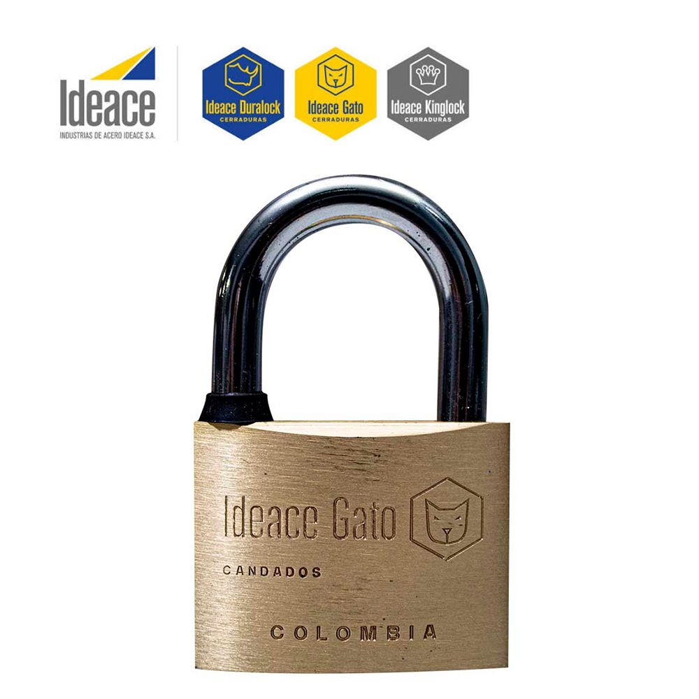 CANDADO GATO BRONCE 50 MM CL50