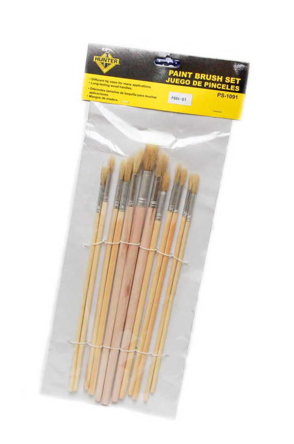PINCEL PARA ARTISTA JGO 12 PCS PS-1091