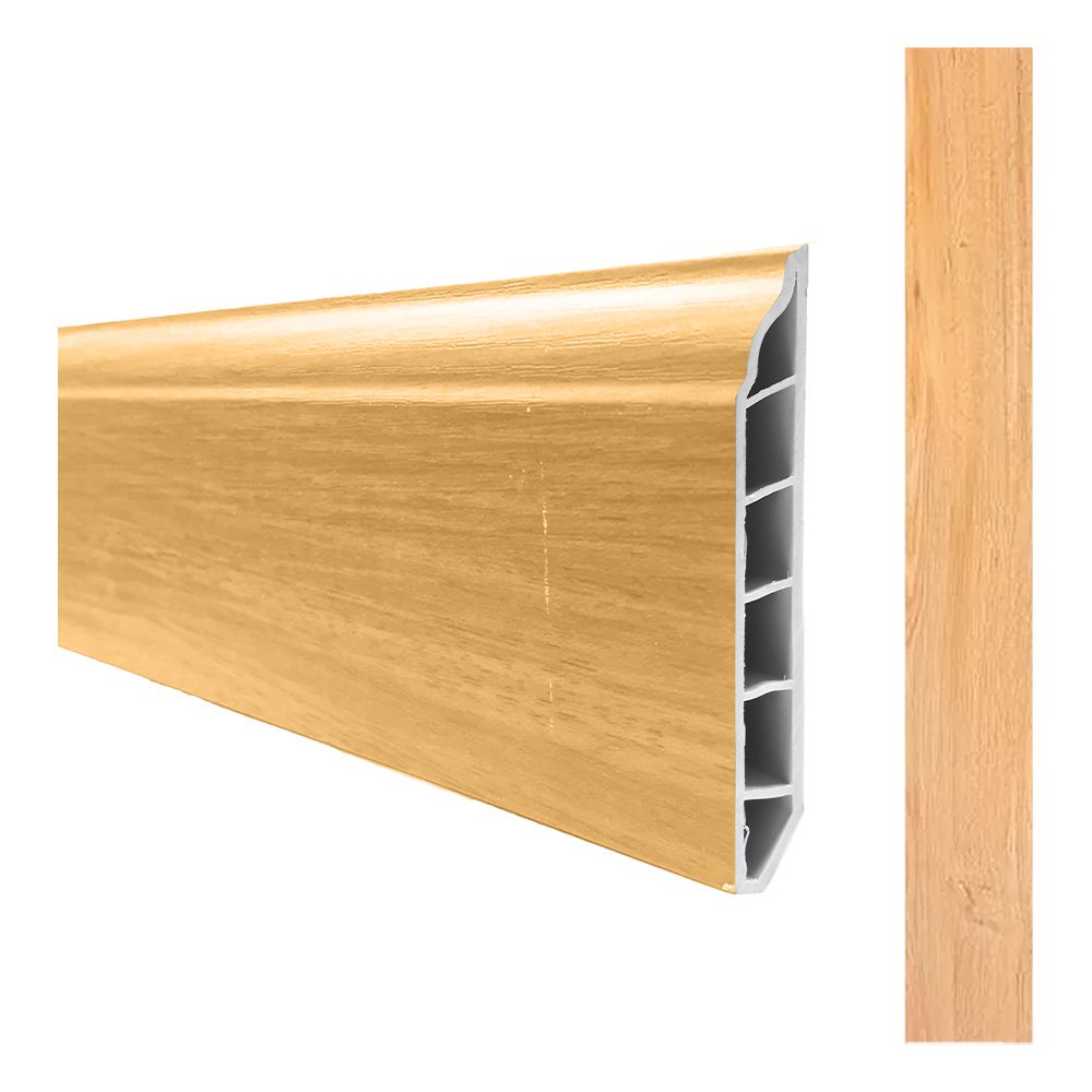 ZOCALO PVC MY-1 PEPAYA 2.40MTSX80MMX12MM (PIEZA)