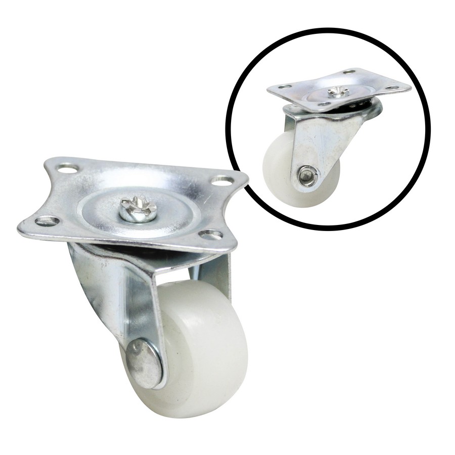 RODO NYLON PARA MUEBLE CON PLANCHA 1 F-1444 BLANCO (JGO 4)