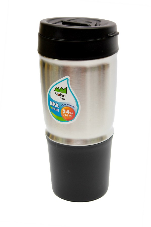 VASO ACERO INOX. 24OZ BU-MG24BK
