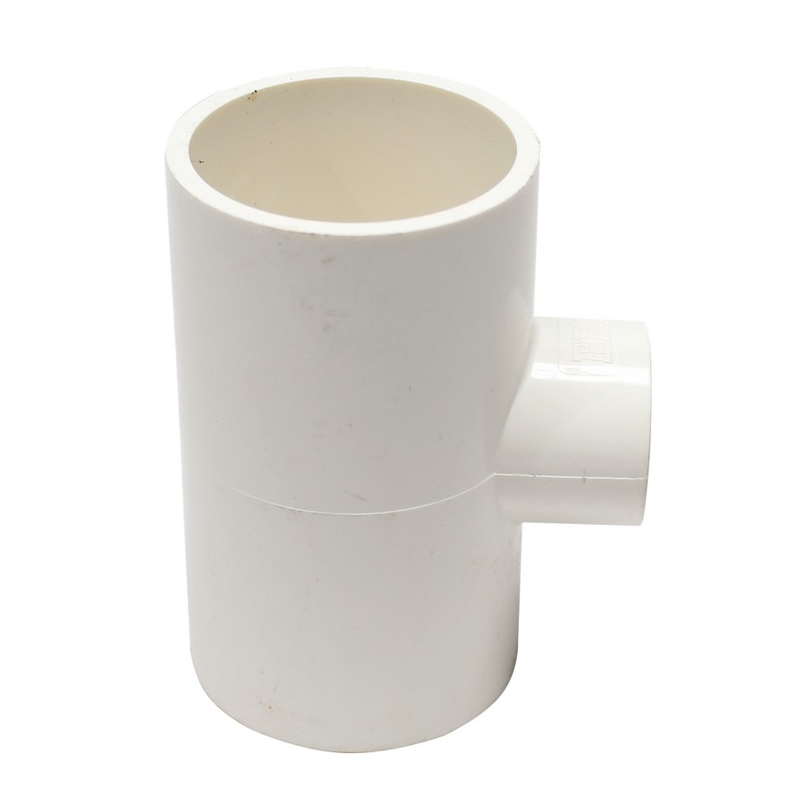 TEE PVC REDUCT. SIN ROSCA 1 * 2