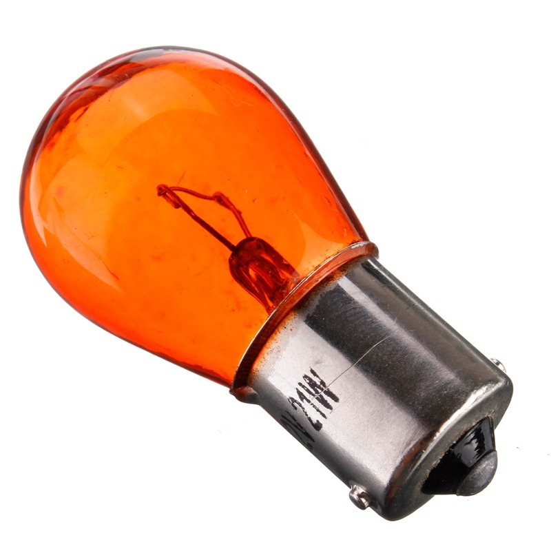 BOMBILLO PARA VIA AUTO AMBAR 1 CONTACTO 1073 12V