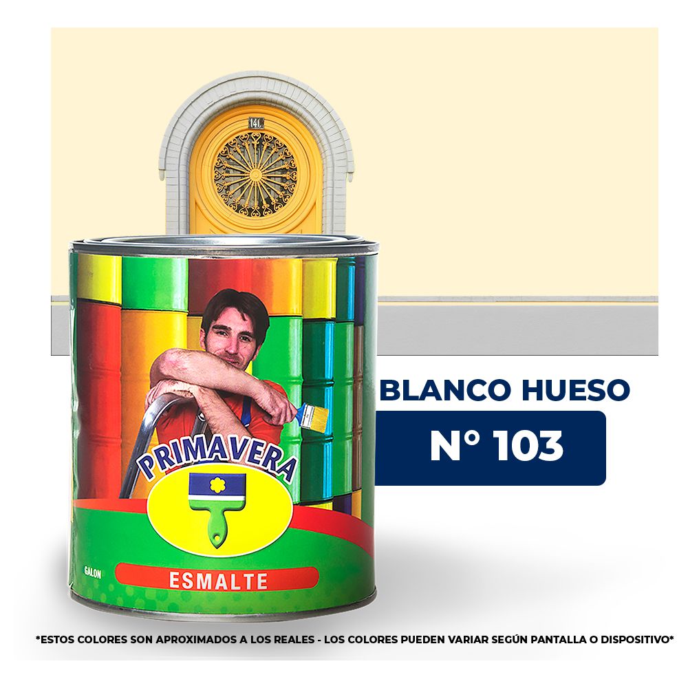 ACEITE PRIMAVERA BLANCO HUESO Nº 103 GALON (NC)