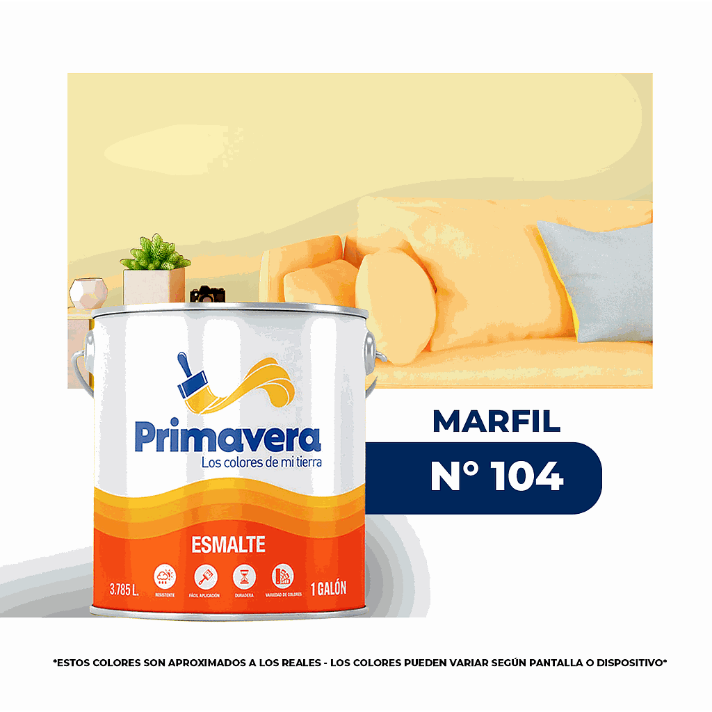 ACEITE PRIMAVERA MARFIL Nº 104 GALON (NC)