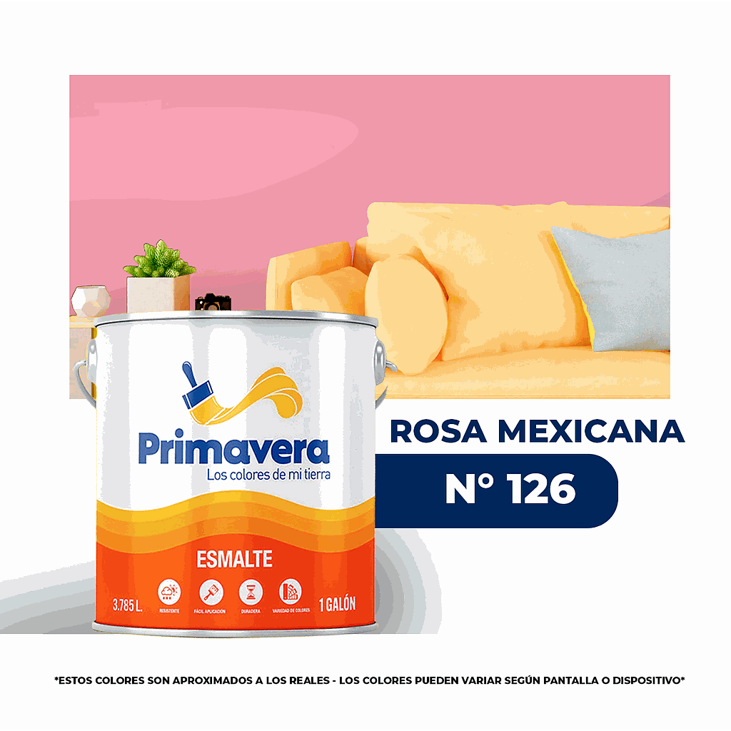 ACEITE PRIMAVERA ROSA MEXICANA Nº 126 GALON (NC)