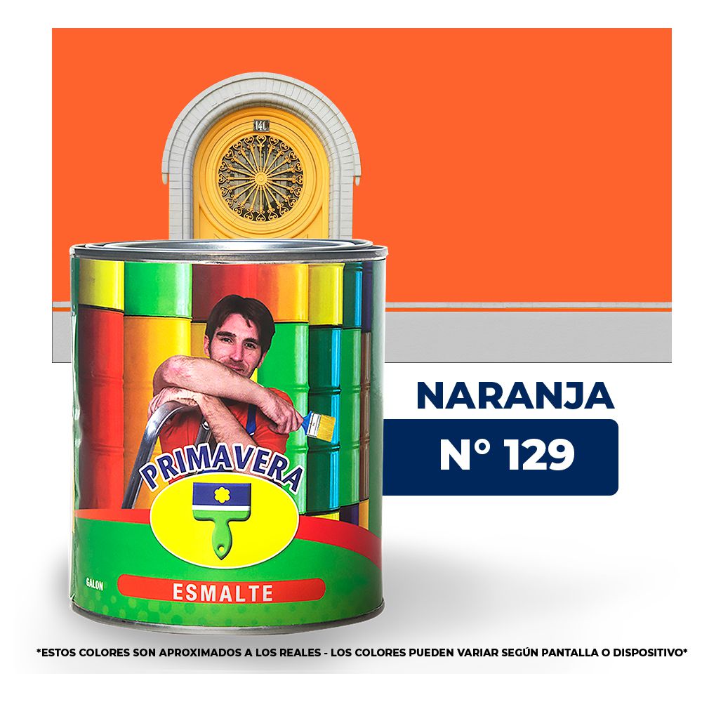 ACEITE PRIMAVERA NARANJA Nº 129 GALON (NC)