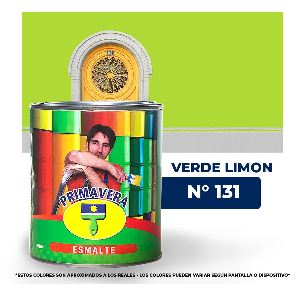ACEITE PRIMAVERA VERDE LIMON Nº 131 GALON (NC)