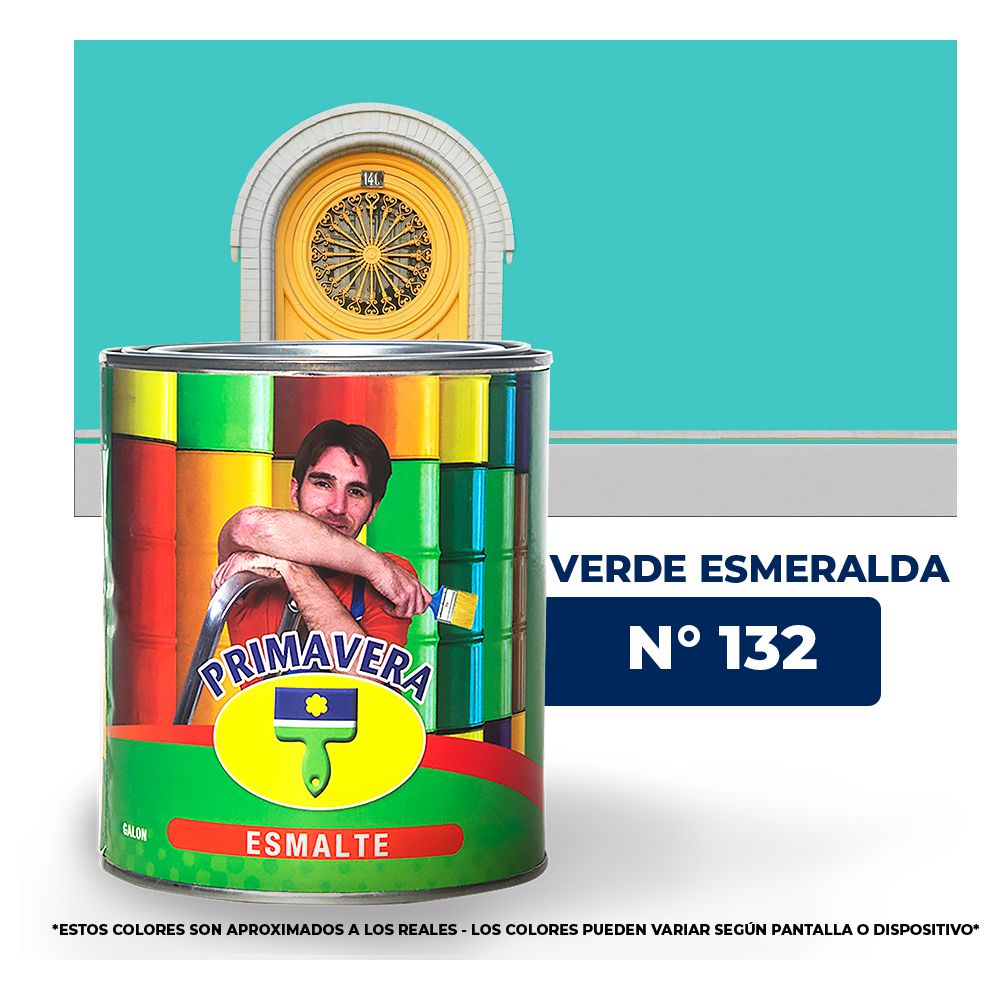 ACEITE PRIMAVERA VERDE ESMERAL. Nº 132 GALON (NC)