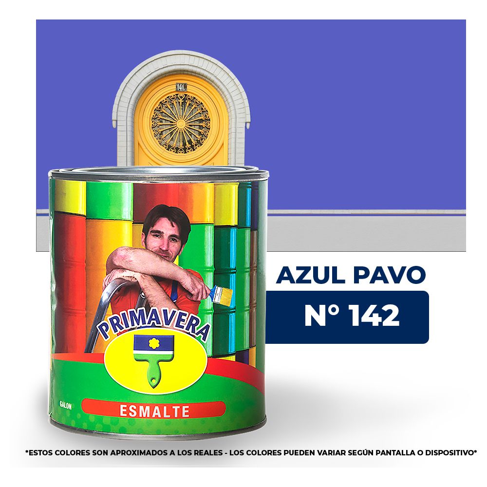 ACEITE PRIMAVERA AZUL PAVO Nº 142 GALON (NC)