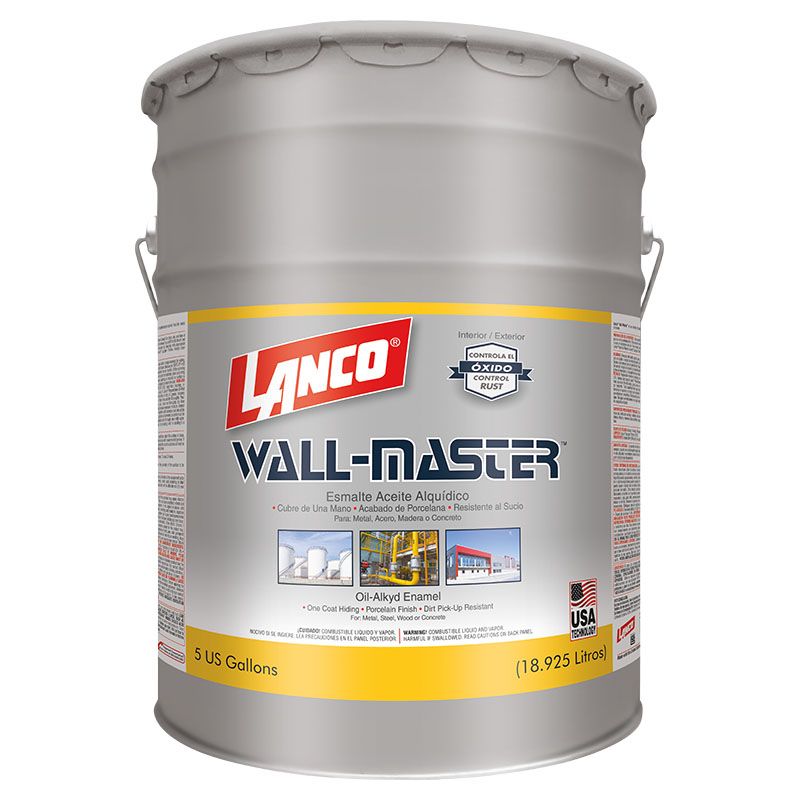 PINTURA WALL MASTER ESMALTE ACCENT CUBETA LANCO WS-715-2 (NC)