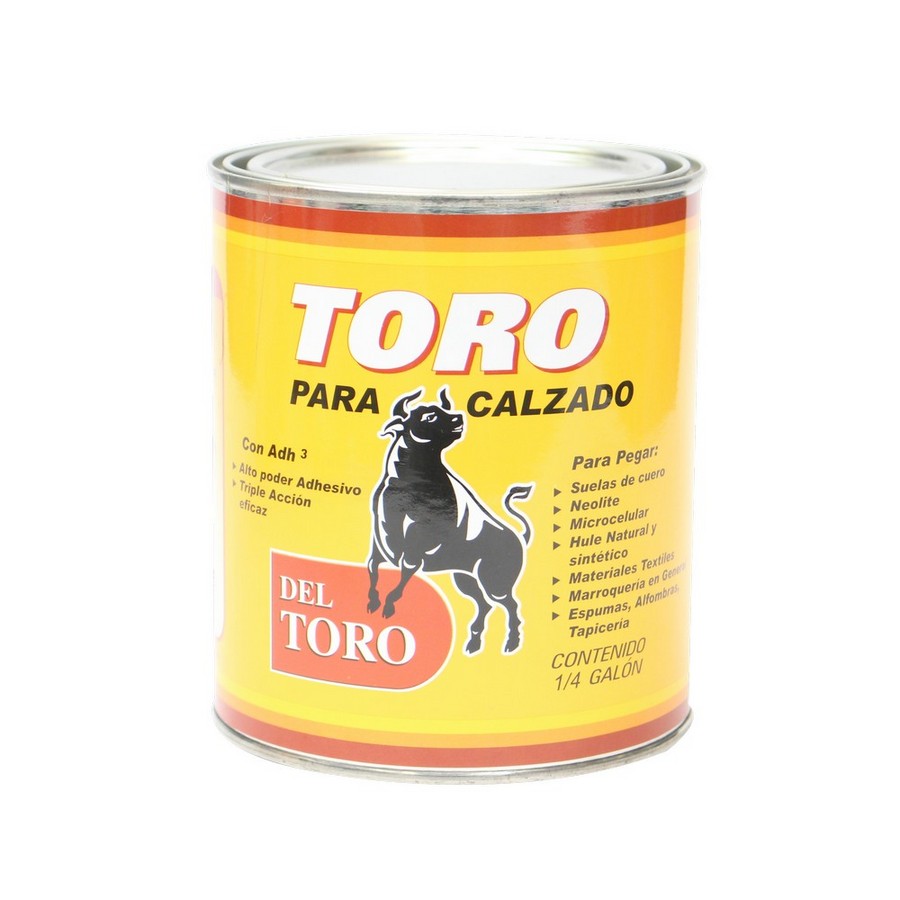 PEGAMENTO CONTACTO AMARILLO PARA CALZADO 1/4 (946ML) TORO