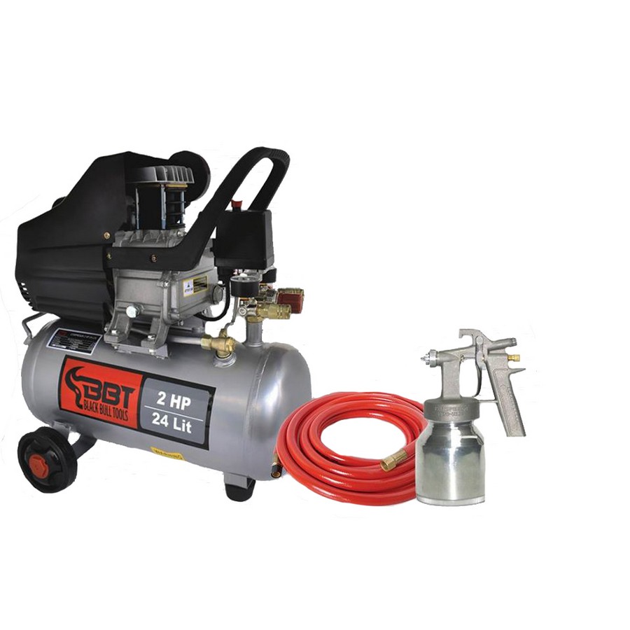 COMPRESOR TECNO 24LTS. 2HP 110V BBT BM2024