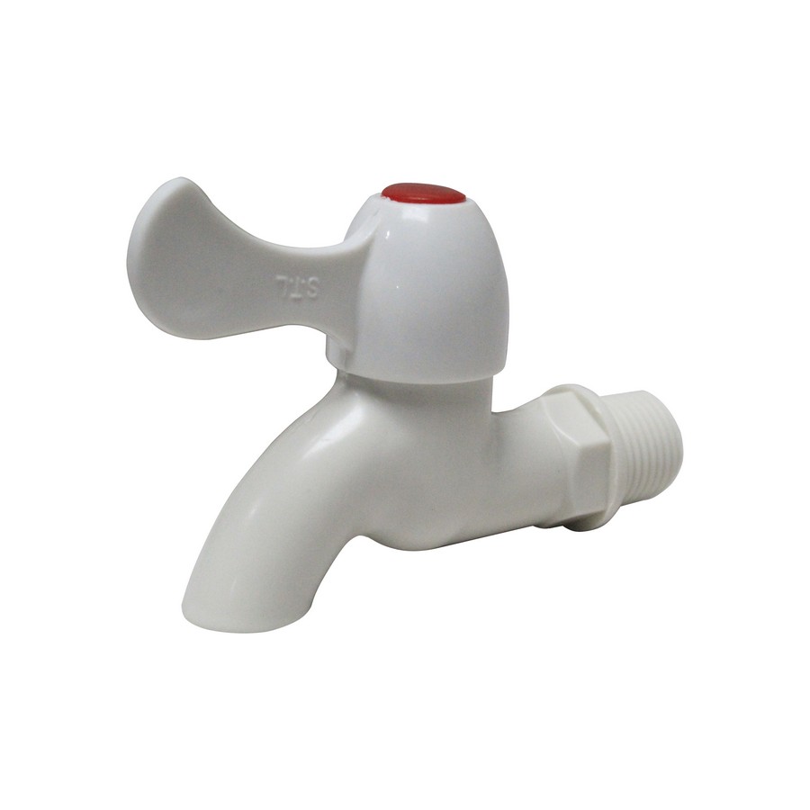 LLAVE CHORRO PVC SIN ROSCA 1/2