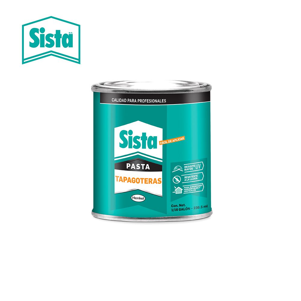 PASTA TAPAGOTERA 1/16 GAL. SISTA (NC)