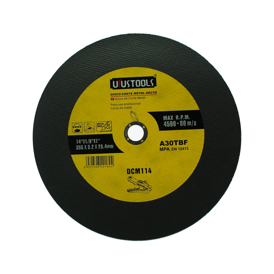 DISCO P/METAL UYUS 14 X 1/8 X 1 PULG DCM114 (DESC)