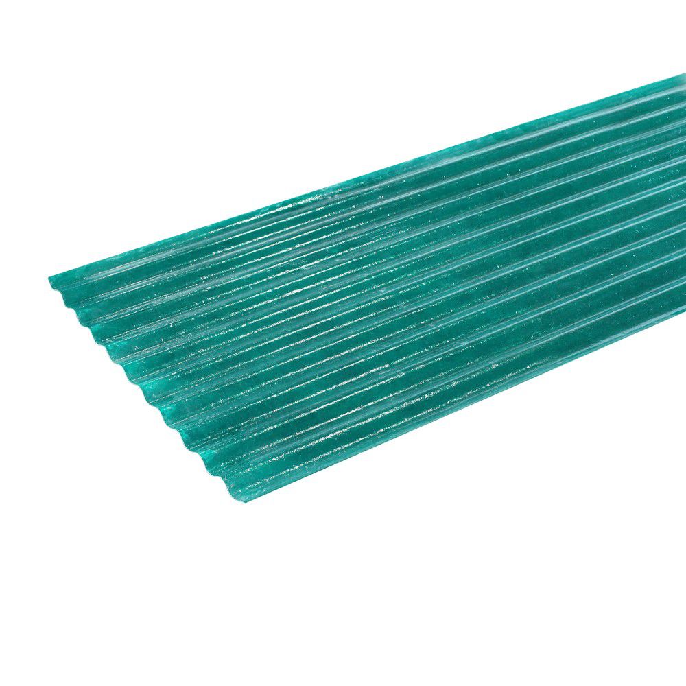 LAMINA PLAST CANAL RURAL CAL. 85 VERDE 9 PIES