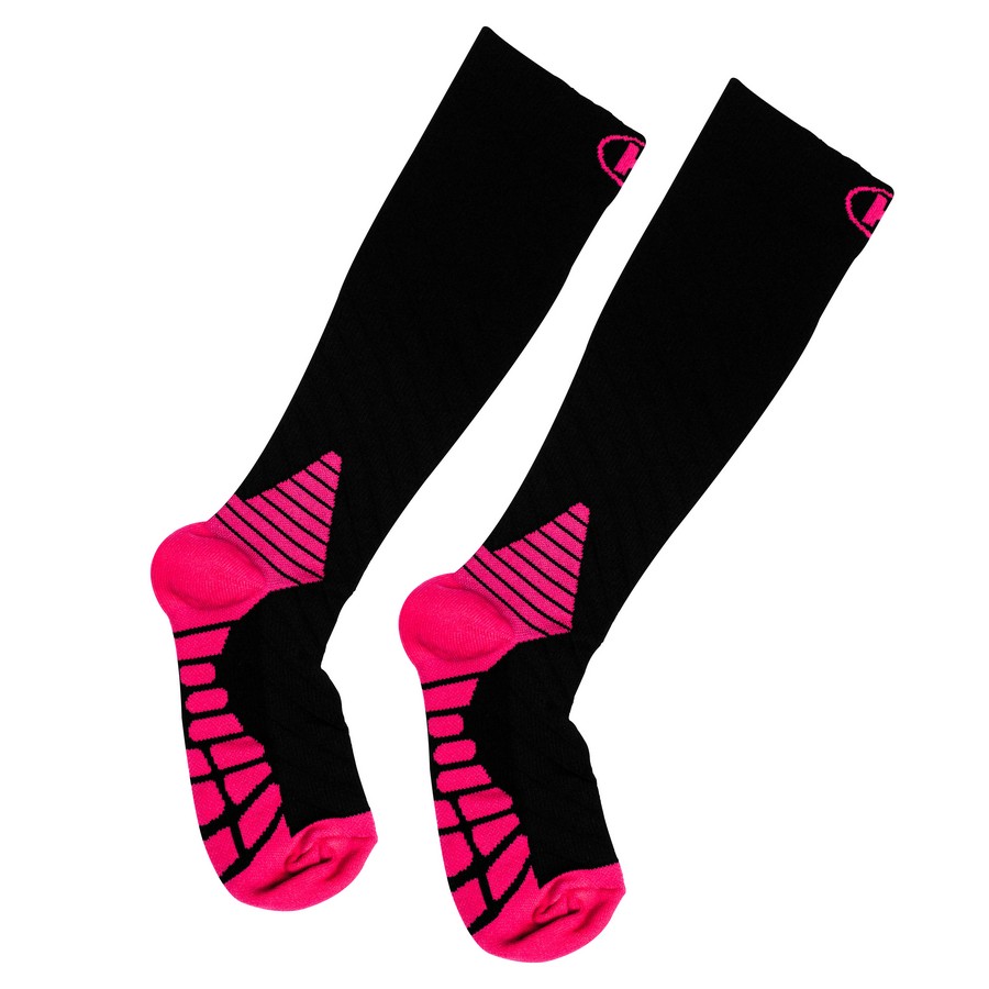 MEDIAS DE COMPRESIÓN P/CORRER M FUCSIA 63005