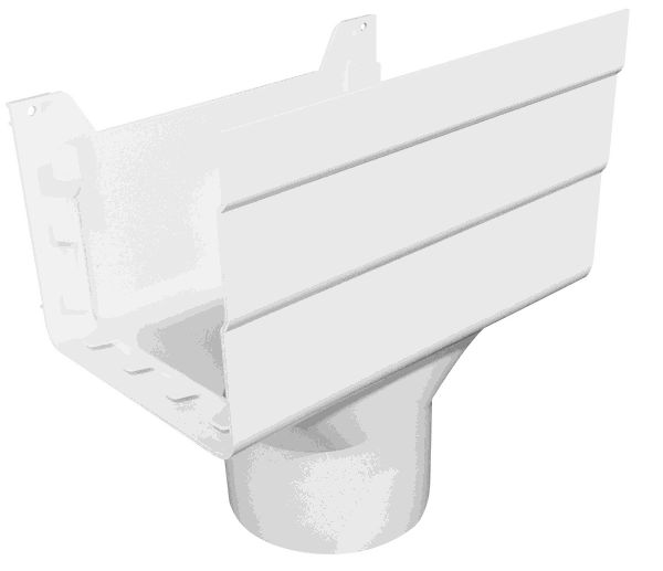 BOQUILLA PARA BAJANTE RED. PVC 4PLG. CANALETA ALTO CAUDAL MAXICANAL 2034399
