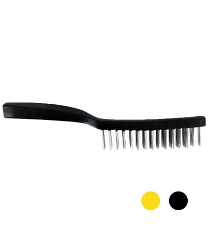 CEPILLO ALAMBRE CON MANGO HULE 15X6 UYUS EBP06U
