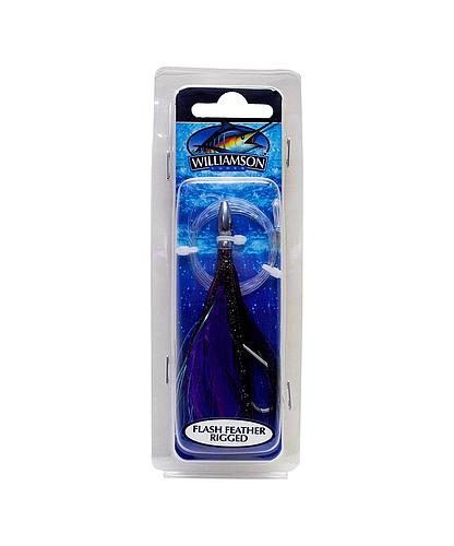 FLASH FEATHER 04 BLK/ PRPL
