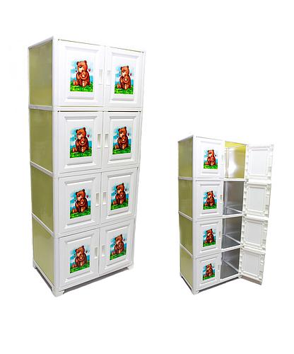 ORGANIZADOR PLASTICO 8 CAJONES LHC-8001-DR