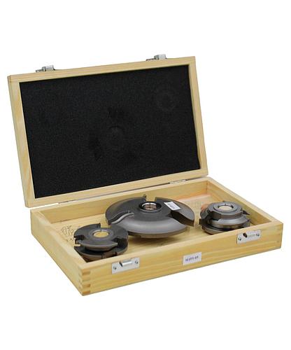 JUEGO DE 3 CUCHILLAS PARA TROMPO PARA FRESAR 3/4PLG. BBT VMK0301