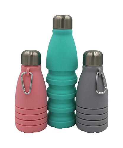 BOTELLA PARA AGUA PLEGABLE 550ML 84022