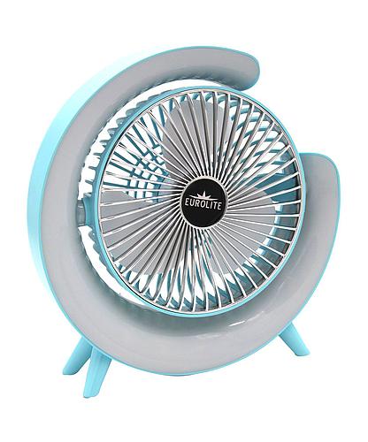 VENTILADOR ESCRITORIO CON LAMPARA 3VEL EL-3048